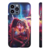 CyberPunk Two lesbian in a nightclub IPhone Cases 1 - Image 15