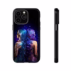Cyberpunk lesbian women back to back hair morphing IPhone Cases 1 - Image 41