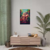Beautiful Illustration of Two lesbian in Home Garden Rolled Posters 2 - Image 4