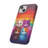 Kawaii Cats colour of the lesbian flag Kawaii art IPhone Cases 2 - Image 22