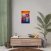 Kawaii cats Lesbian Pride flag 1 Rolled Poster - Image 32