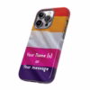 Personalizable Lesbian Flag Tough Phone Case – Show Your Pride - Image 16