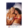 Beautiful Erotic lesbian laying on a bed 7 Rolled Posters - Image 33