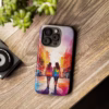 lesbian walking down the street Abstract watercolour IPhone Cases 2 - Image 63