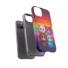 Kawaii Cats colour of the lesbian flag Kawaii art IPhone Cases 2 - Image 35