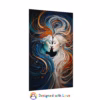 Beautiful European Lesbian Swirling Abstract Art Posters Rolled 2 - Image 19