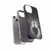 Beautiful lesbian Black and white line art European women IPhone Cases - Image 23