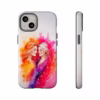 lesbian hugging Abstract watercolour IPhone Cases 1 - Image 17