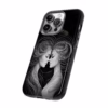 Beautiful lesbian Black and white line art European women IPhone Cases - Image 26