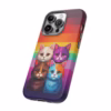 Kawaii Cats colour of the lesbian flag Kawaii art IPhone Cases 2 - Image 30