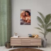 Beautiful Erotic lesbian laying on a bed 4 Rolled Posters - Image 16