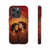 Beautiful lesbian line art latin women IPhone Cases 5 - Image 61