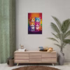 Kawaii cats Lesbian Pride flag 2 Rolled Posters - Image 36