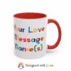 Happy birthday Lesbian Pop Art Mug - Image 2