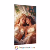 Beautiful Erotic lesbian laying on a bed 5 Rolled Posters - Image 31