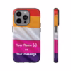 Personalizable Lesbian Flag Tough Phone Case – Show Your Pride - Image 15