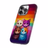 Kawaii Cats colour of the lesbian flag Kawaii art IPhone Cases 2 - Image 26