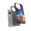 Beautiful lesbian walking on the beach and looking to a milkyway IPhone Cases 1 - Image 31