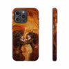 Beautiful lesbian line art african women IPhone Cases 5 - Image 67