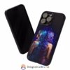 Cyberpunk lesbian women back to back hair morphing IPhone Cases 1 - Image 71