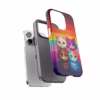 Kawaii Cats colour of the lesbian flag Kawaii art IPhone Cases 2 - Image 27