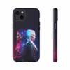 Cyberpunk lesbian women back to back hair morphing IPhone Cases 7 - Image 14