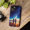 Beautiful lesbian walking on the beach and looking to a milkyway IPhone Cases 1 - Image 60
