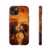 Beautiful lesbian line art african women IPhone Cases 5 - Image 33