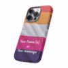 Personalizable Lesbian Flag Tough Phone Case – Show Your Pride - Image 20