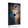 Beautiful European Lesbian Swirling Abstract Art Posters Rolled 2 - Image 3