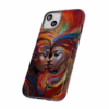 Beautiful lesbian line art african women IPhone Cases 6 - Image 21