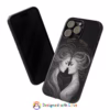 Beautiful lesbian Black and white line art European women IPhone Cases - Image 68
