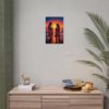 Beautiful lesbian women on the Beach at Sunset - Rolled Posters 1 - Image 8