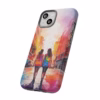lesbian walking down the street Abstract watercolour IPhone Cases 2 - Image 22