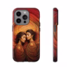 Beautiful lesbian line art latin women IPhone Cases 5 - Image 25