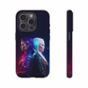 Cyberpunk lesbian women back to back hair morphing IPhone Cases 7 - Image 22