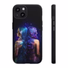 Cyberpunk lesbian women back to back hair morphing IPhone Cases 1 - Image 3