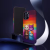 Kawaii Cats colour of the lesbian flag Kawaii art IPhone Cases 2 - Image 16