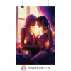 Beautiful Lesbian women in Bedroom by a Window Rolled Posters 1 - Image 10