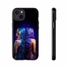 Cyberpunk lesbian women back to back hair morphing IPhone Cases 1 - Image 33