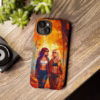 Beautiful Nerdy lesbian women in Autumn Leaves IPhone Cases - Image 60