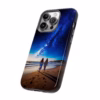 Beautiful lesbian walking on the beach and looking to a milkyway IPhone Cases 2 - Image 26