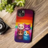 Kawaii Cats colour of the lesbian flag Kawaii art IPhone Cases 2 - Image 60
