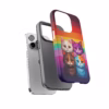 Kawaii Cats colour of the lesbian flag Kawaii art IPhone Cases 2 - Image 31