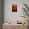 Beautiful Latin Lesbian surrounded by abstract swirling lines Rolled Posters - Image 4