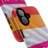 Personalizable Lesbian Flag Tough Phone Case – Show Your Pride - Image 58