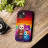 Kawaii Cats colour of the lesbian flag Kawaii art IPhone Cases 2 - Image 54