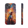 Lesbian Love Back to Back Phone Case, LGBTQ+ pride, lesbian couple art - 1 - Image 11