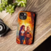 Beautiful Nerdy lesbian women in Autumn Leaves IPhone Cases - Image 54