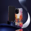 lesbian walking down the street Abstract watercolour IPhone Cases 2 - Image 10
